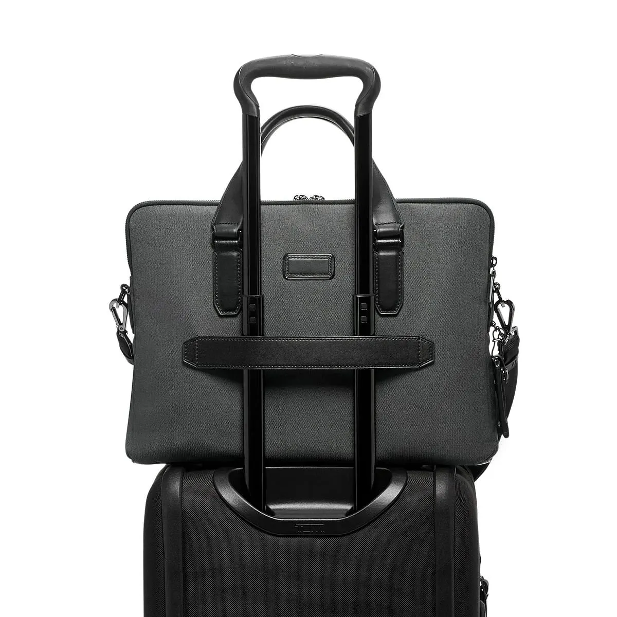 Sycamore Slim Briefcase Graphite