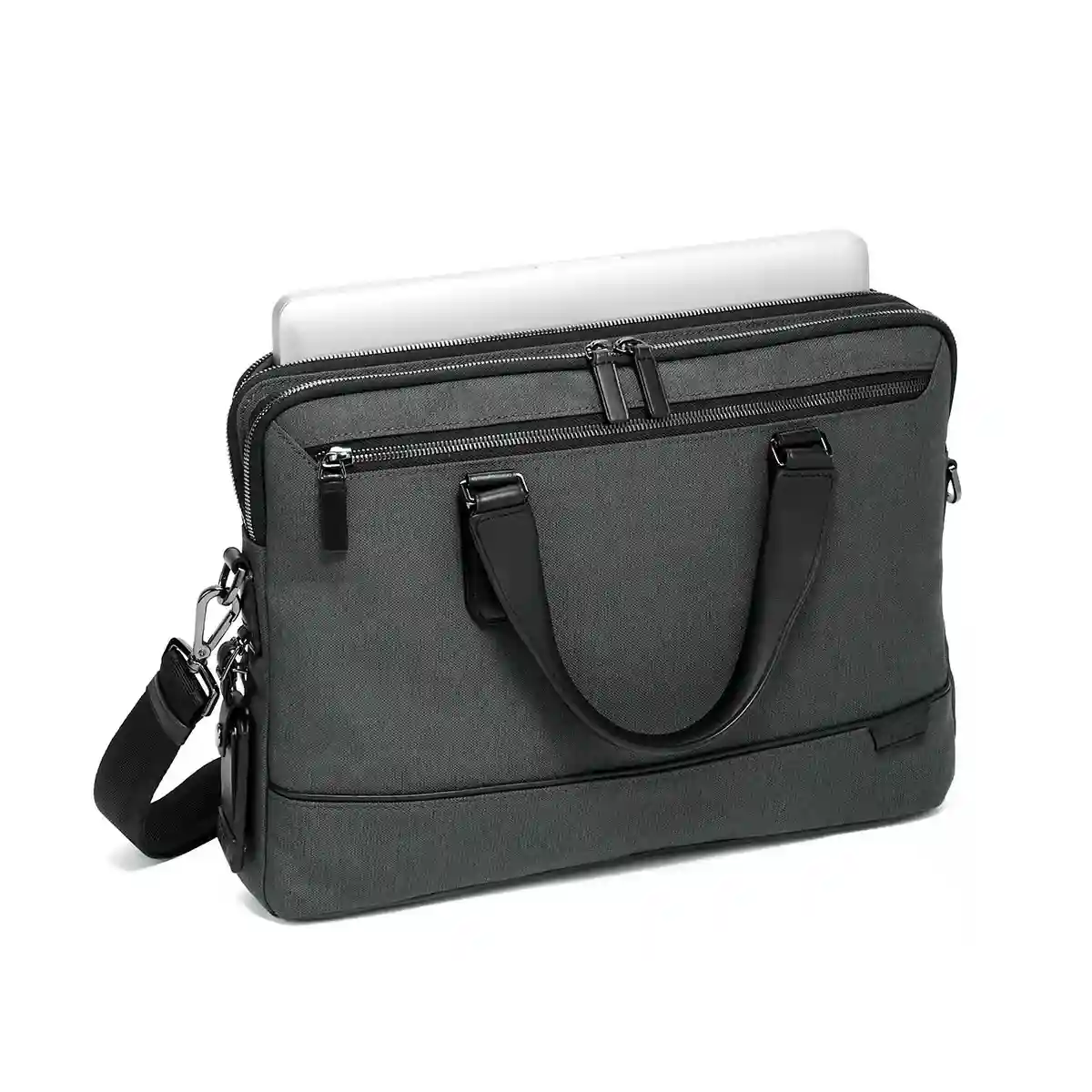 Sycamore Slim Briefcase Graphite
