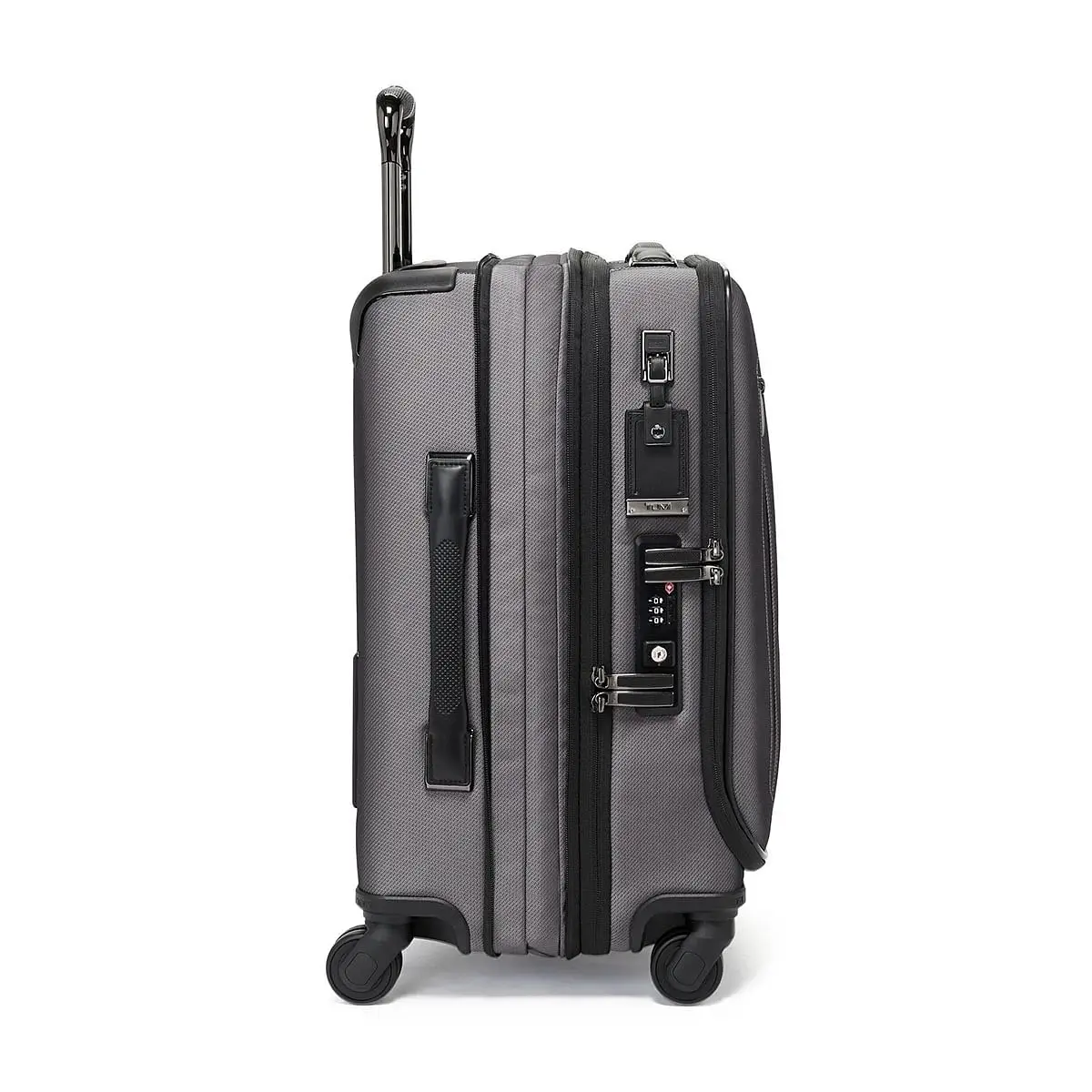 International Dual Access 4 Wheeled Carry-On TiTanium Grey