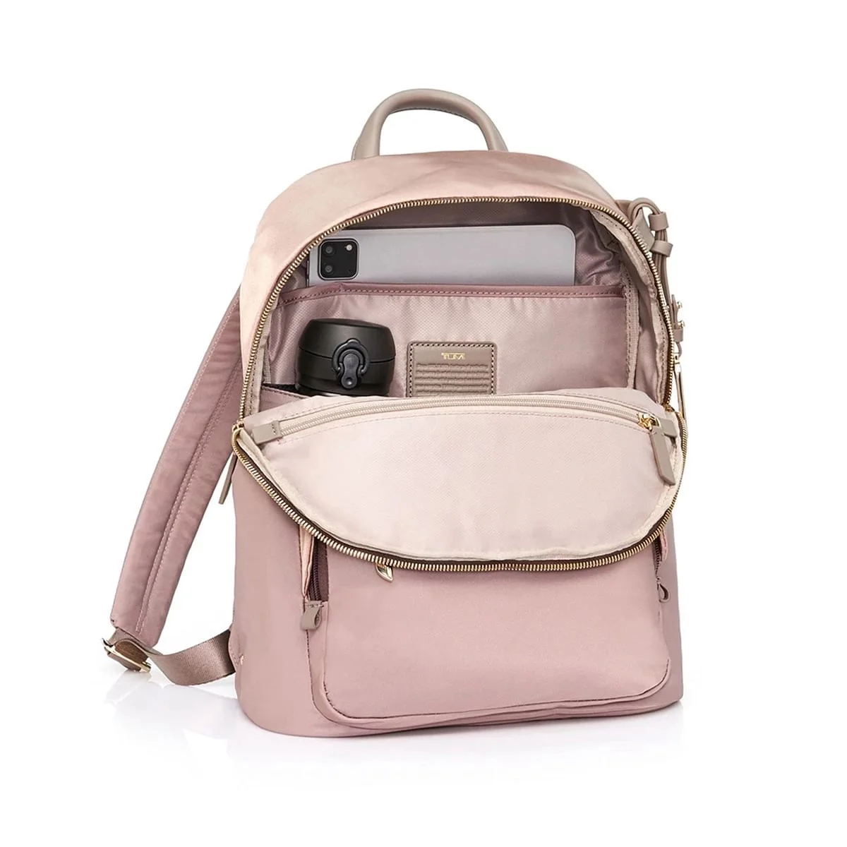 Voyageur Harper Backpack   Metallic Pink