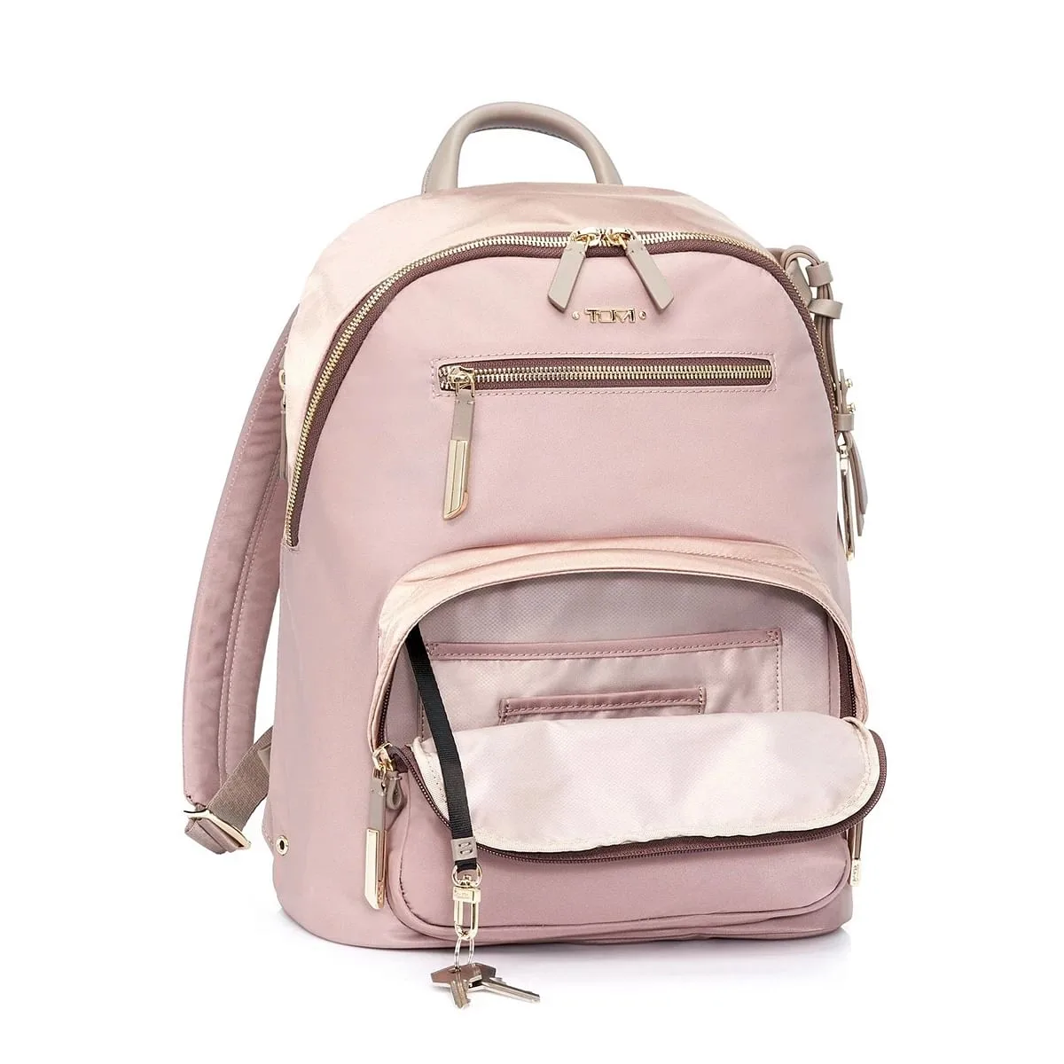 Voyageur Harper Backpack   Metallic Pink