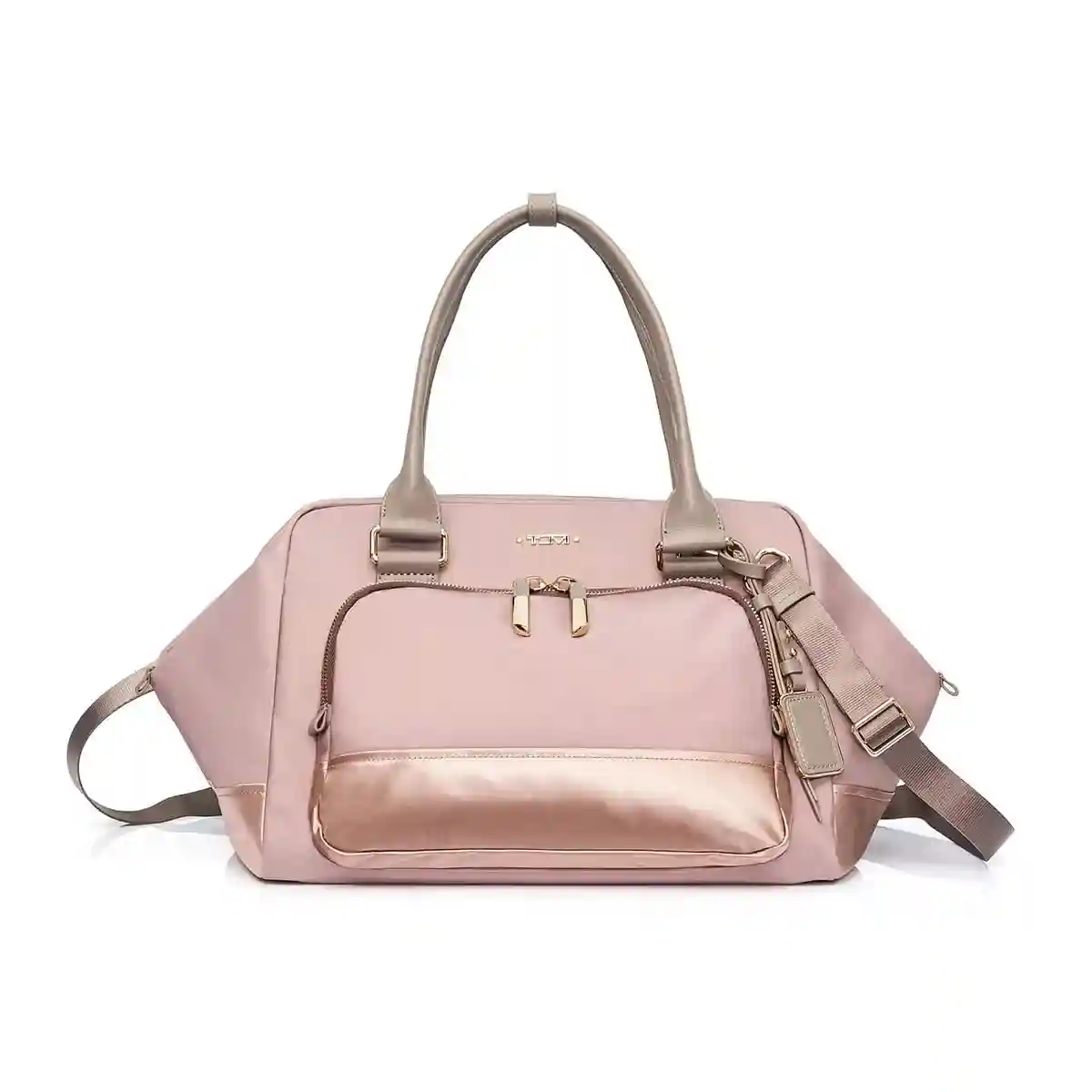 Voyageur Adrian Carryall Tote Metallic Pink