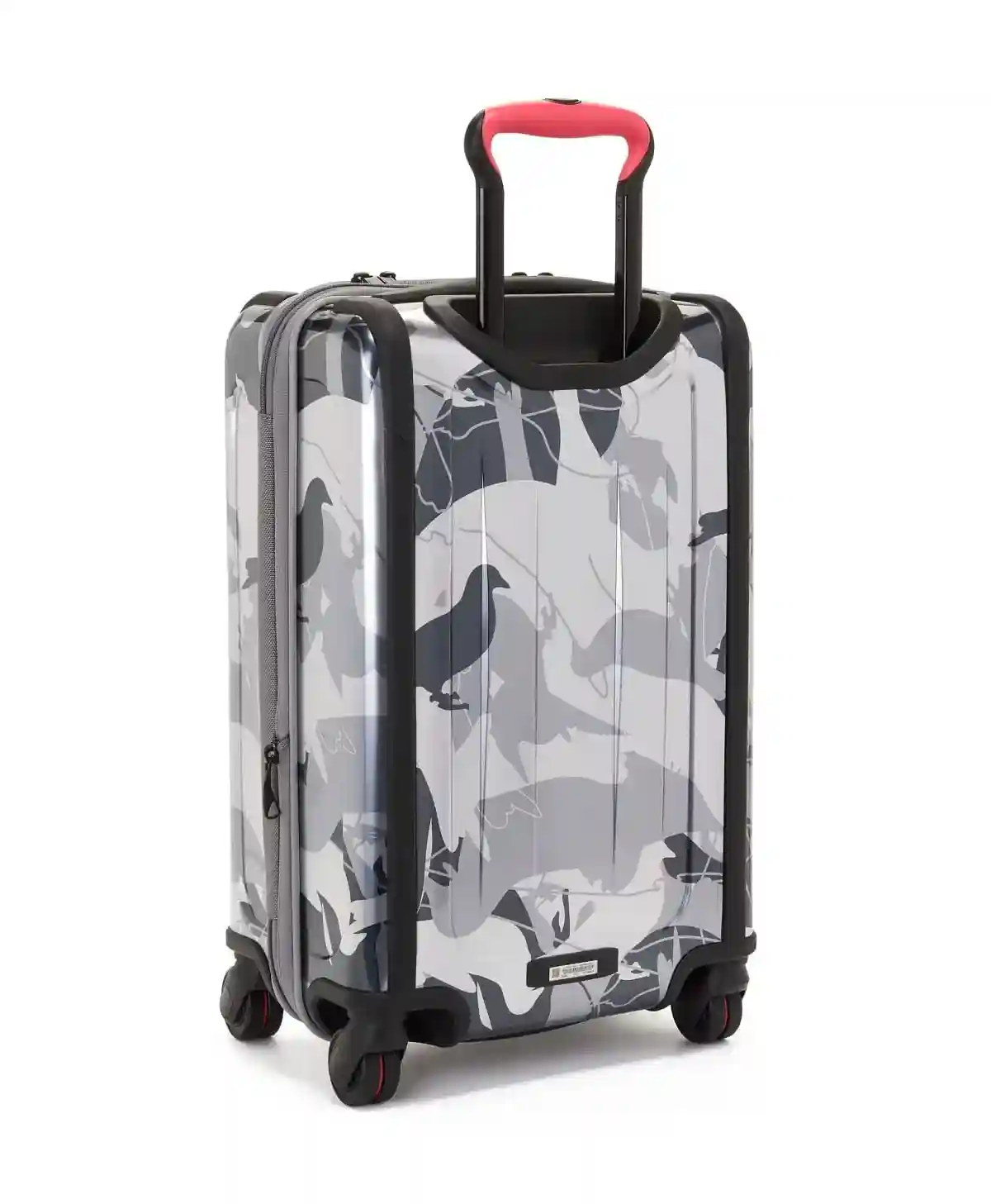 Staple International Expandable 4 Wheel Carry On Silver