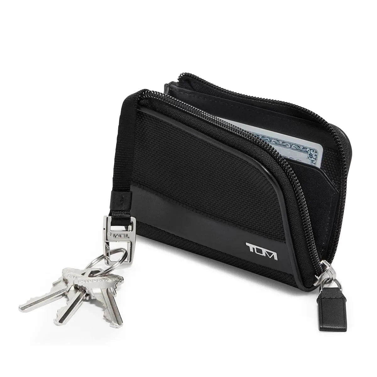 Zip Card Case Black