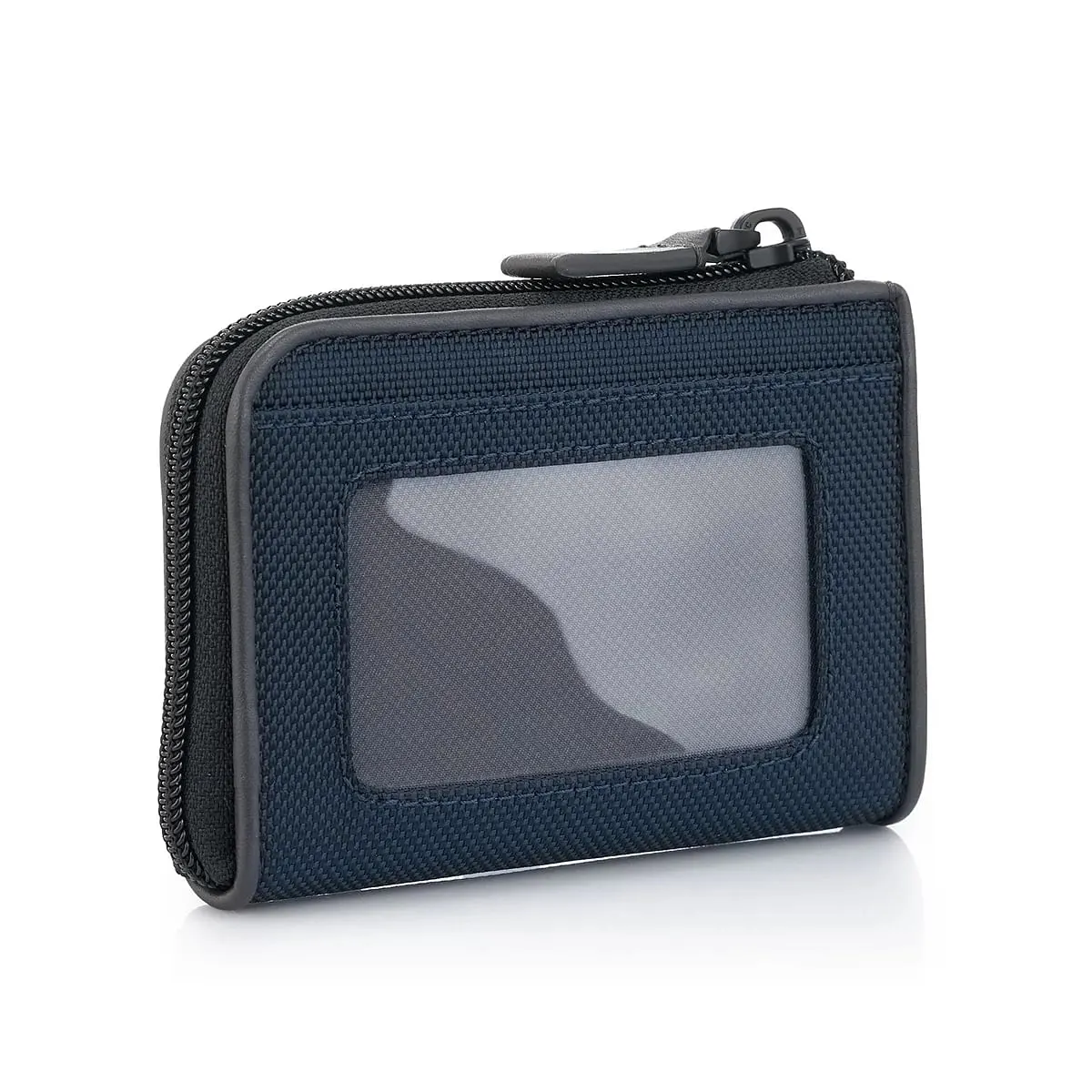 Zip Card Case Navy/Grey