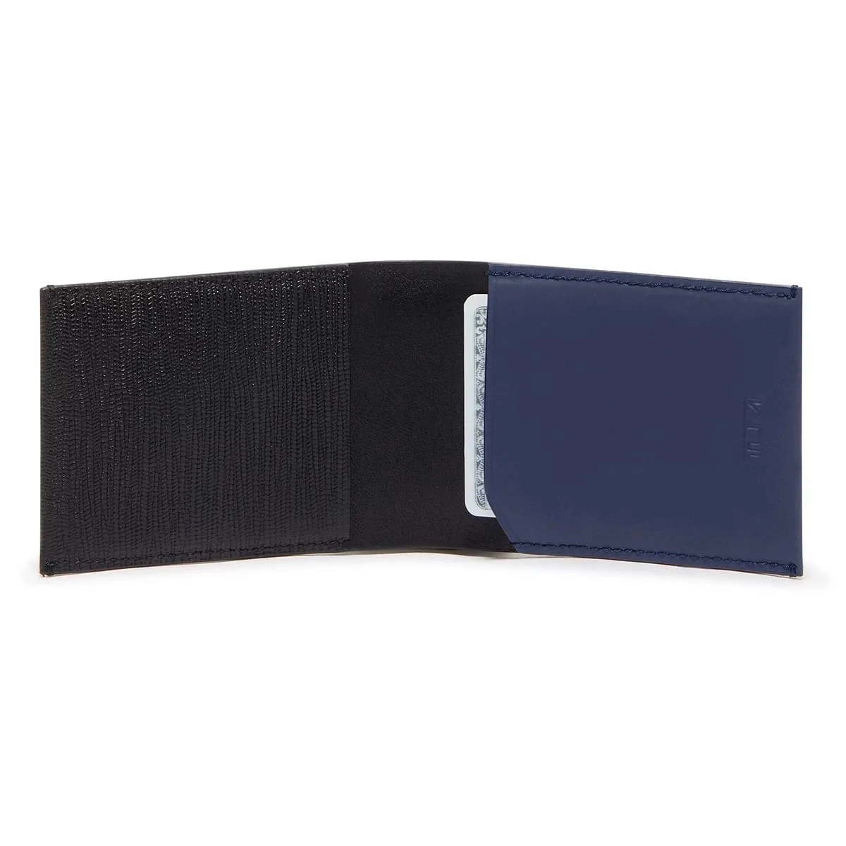 Bifold Card Case Navy/Black