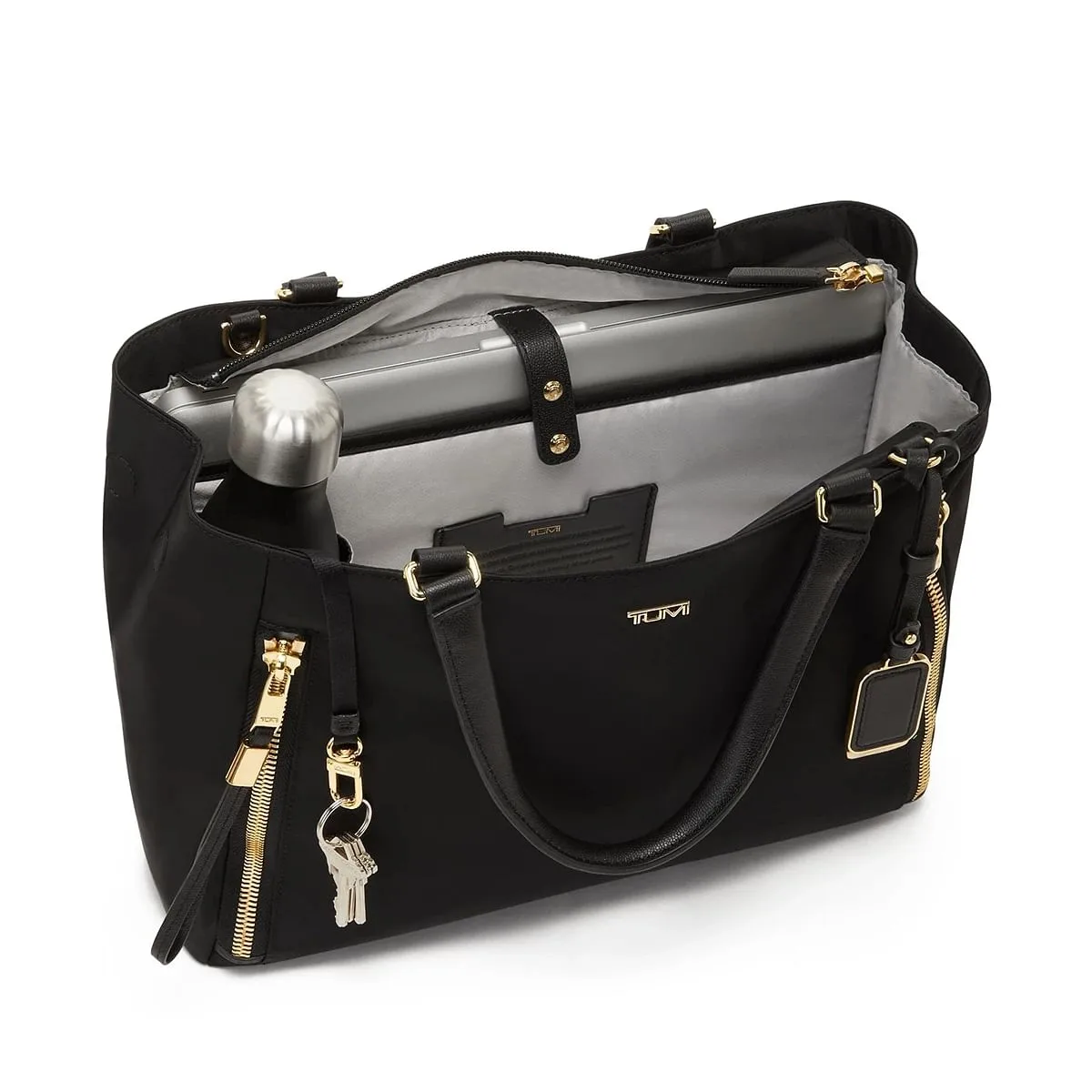 Valetta Medium Tote Black/Gold