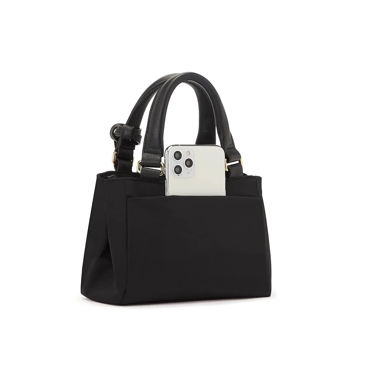 Valetta Micro Tote Black/Gold