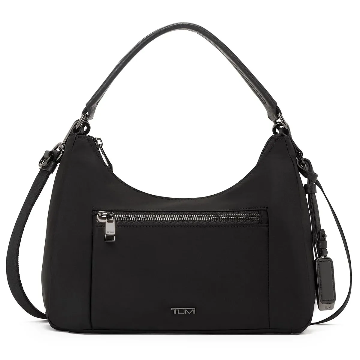 Adelaide Hobo Crossbody Black/Gunmetal
