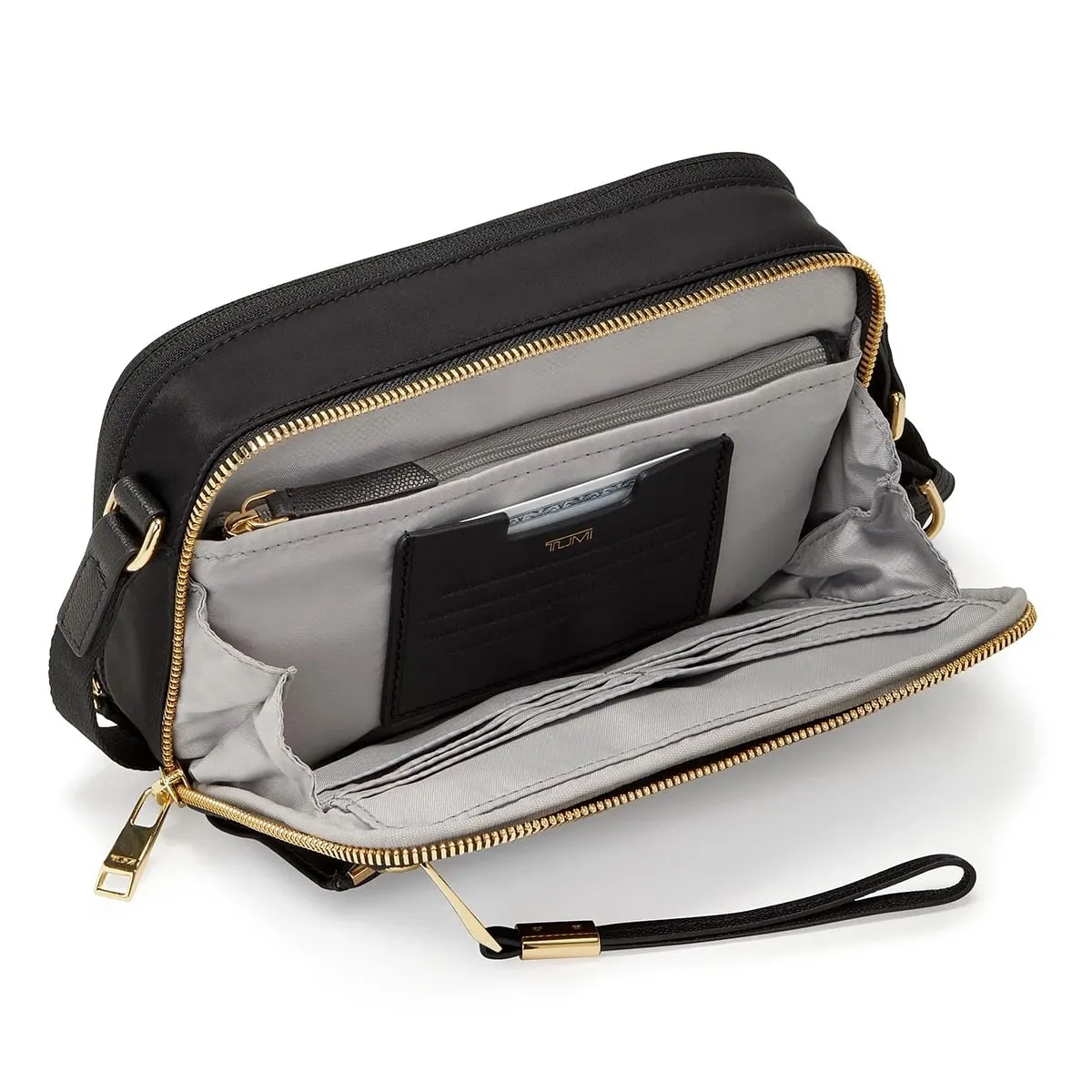 Langley Crossbody Black/Gold