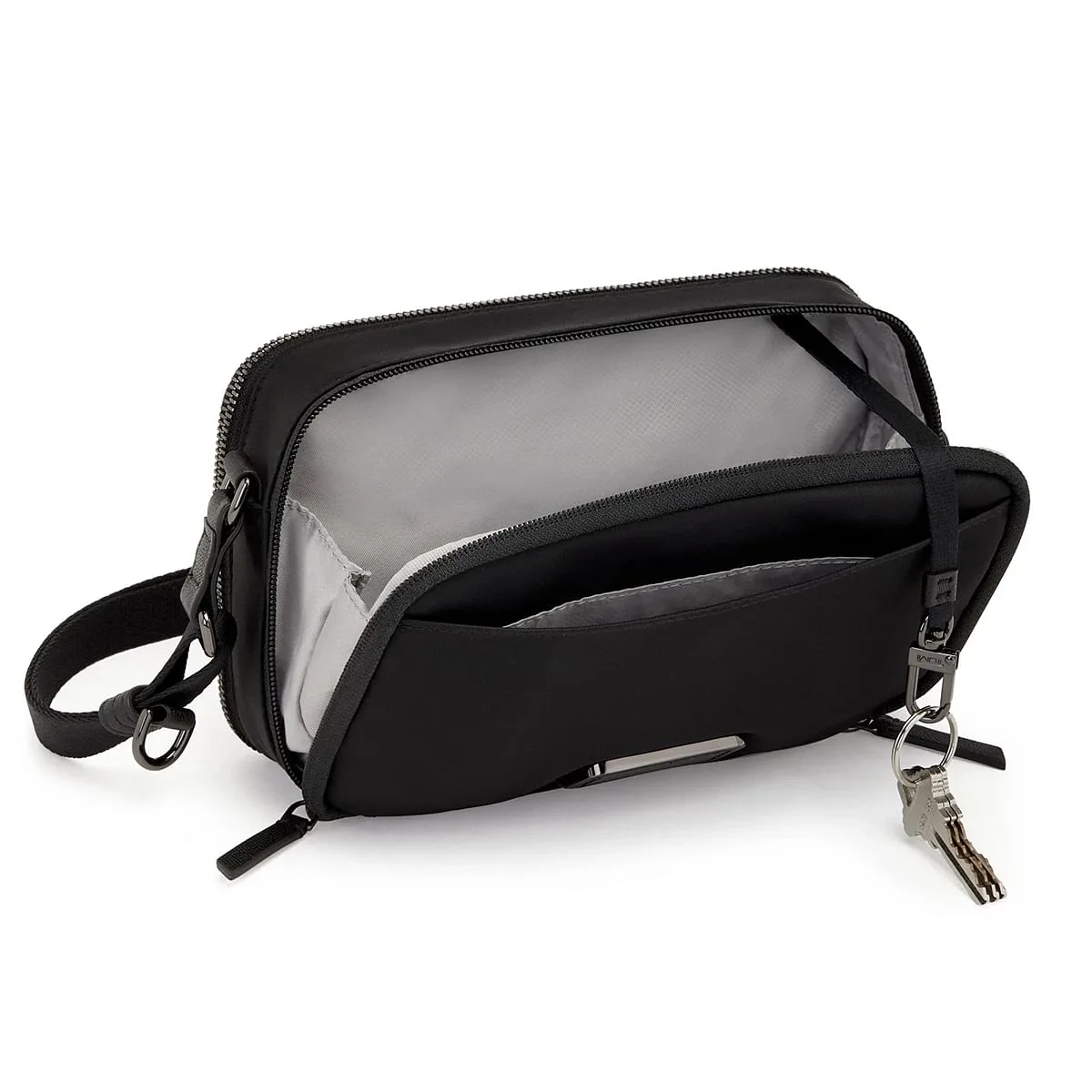 Langley Crossbody Black/Gunmetal