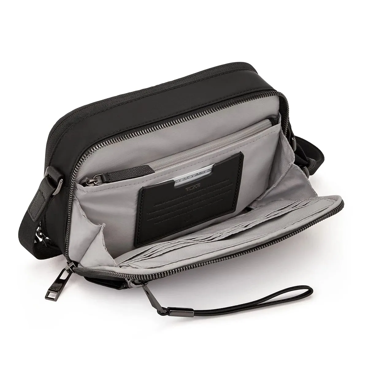 Langley Crossbody Black/Gunmetal