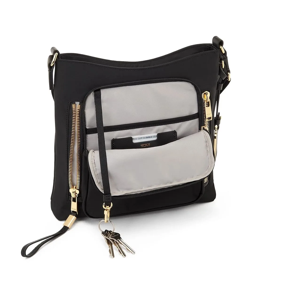 Tyler Crossbody Black/Gold