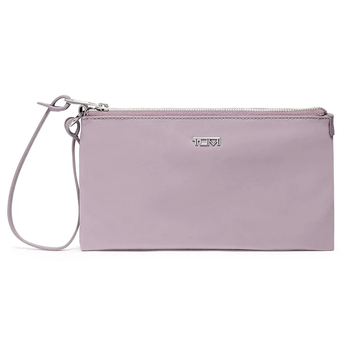 Ankara Wristlet Pouch Lilac