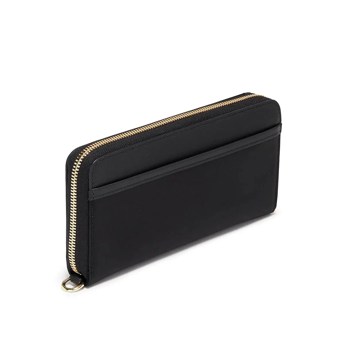 Zip-Around Continental Wallet Black/Gold