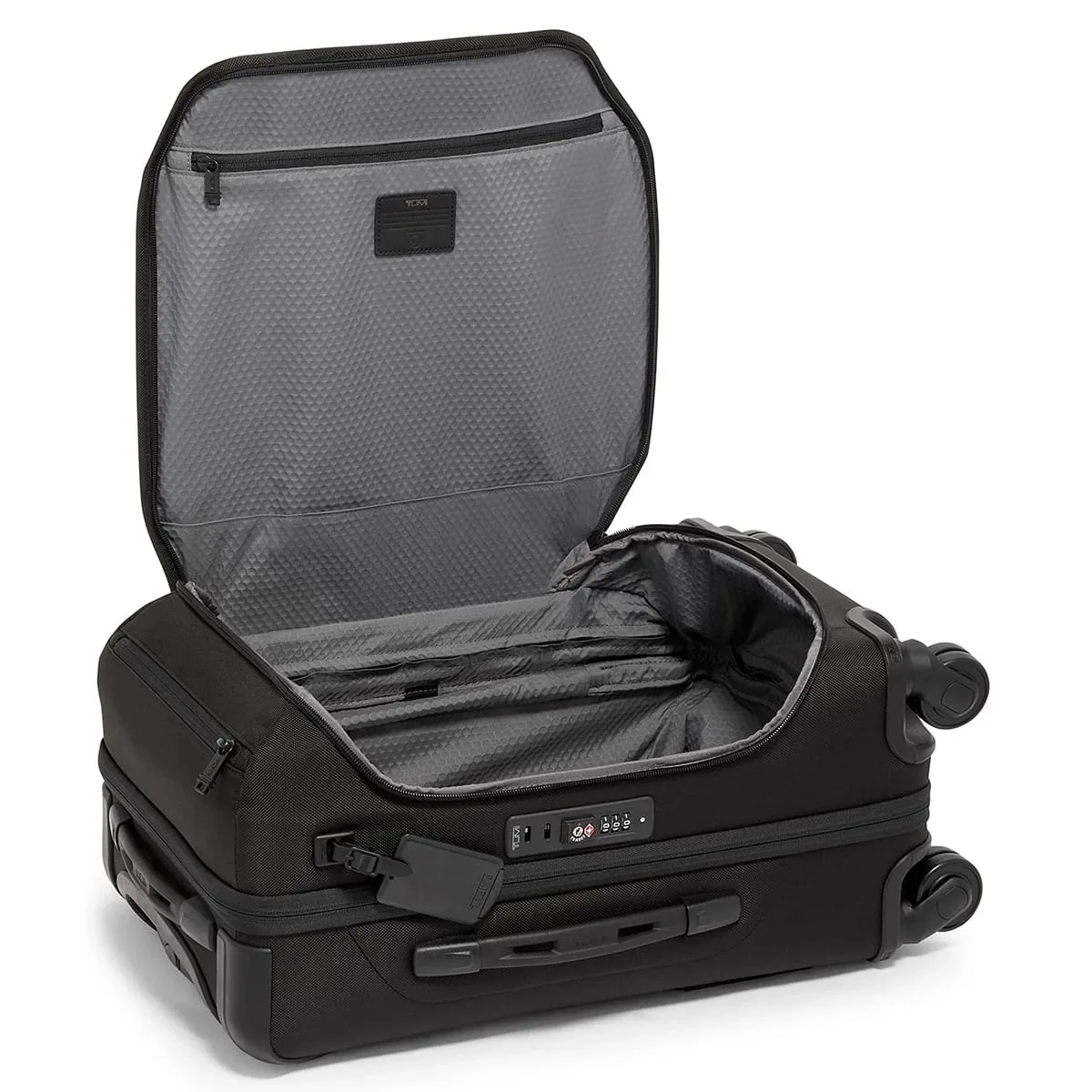 Alpha Bravo International Front Lid Expandable 4 Wheeled Carry On
