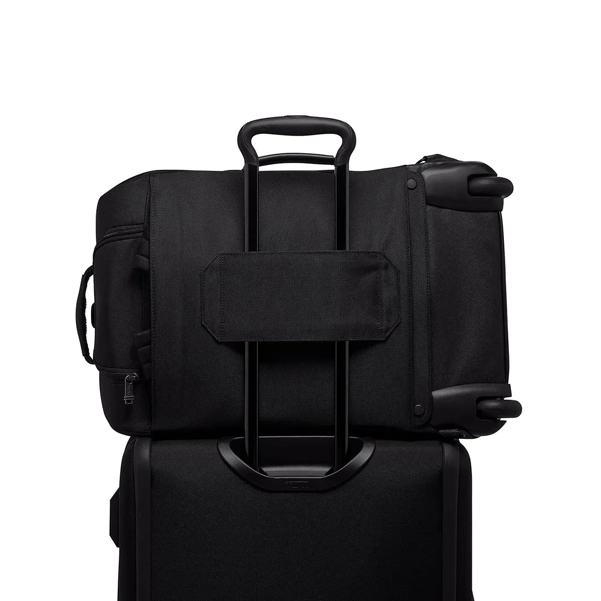 Alpha Bravo International 2 Wheel Duffel Backpack Carry On