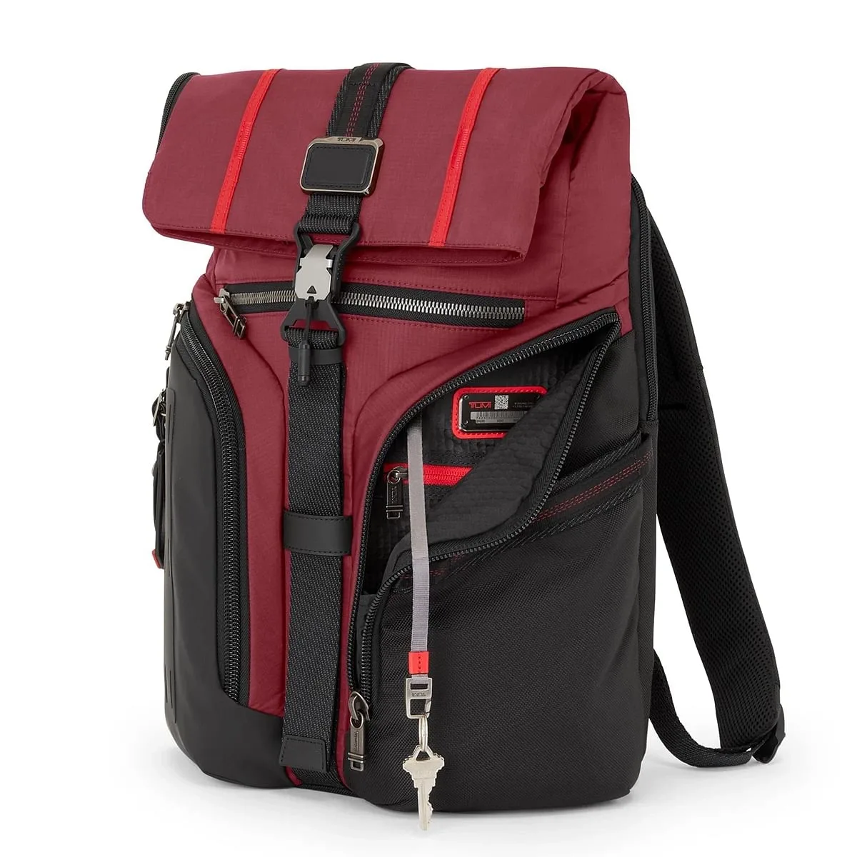 Logistics Flap Lid Backpack Desert Red