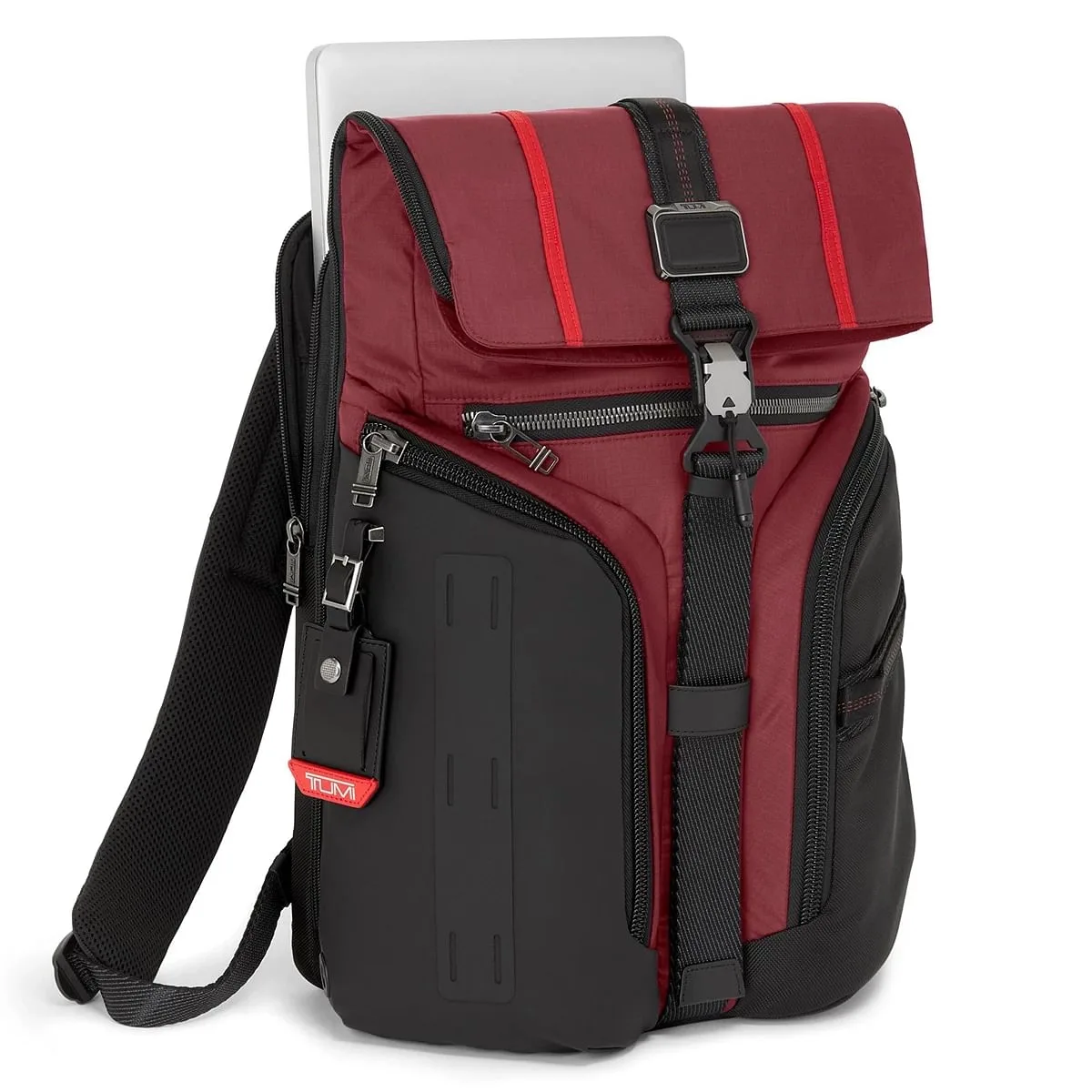 Logistics Flap Lid Backpack Desert Red