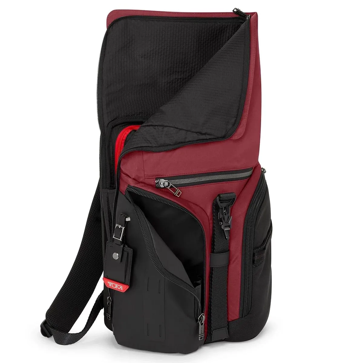 Logistics Flap Lid Backpack Desert Red