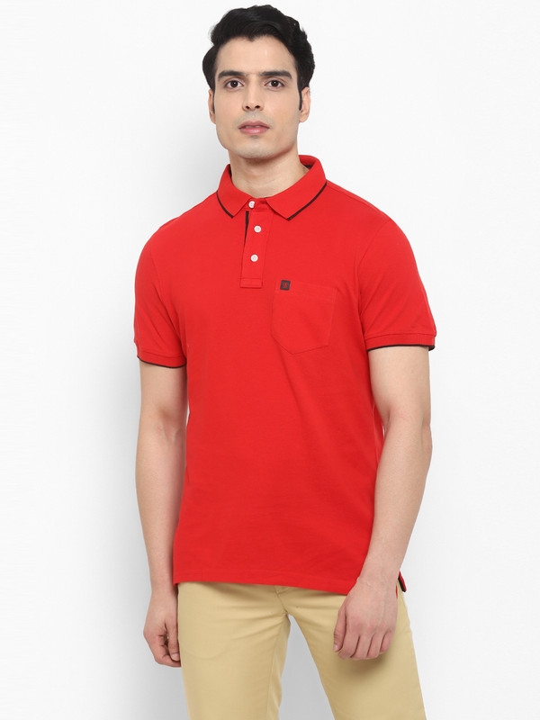 Turtle | Red Solid T-Shirt 0
