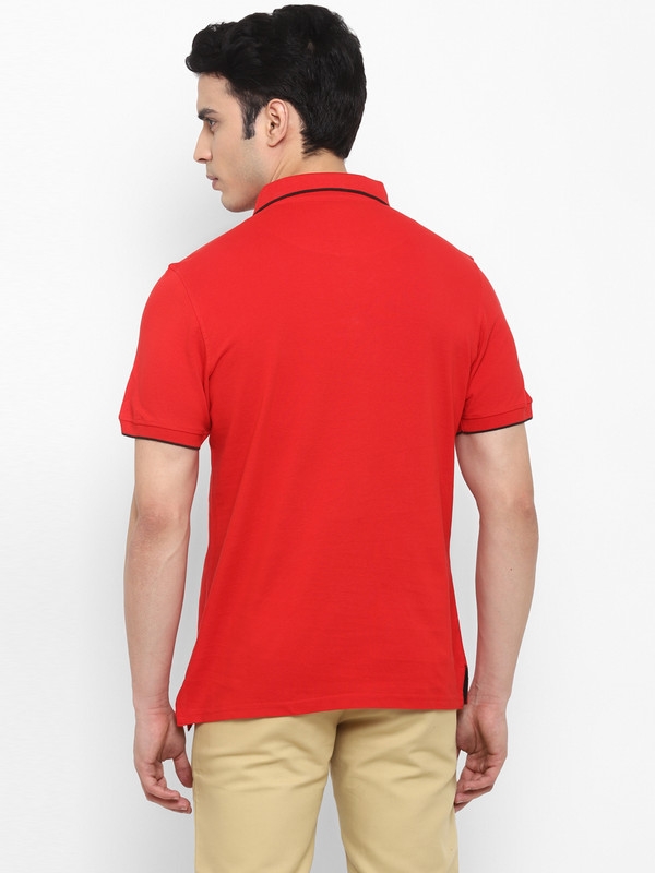 Turtle | Red Solid T-Shirt 3