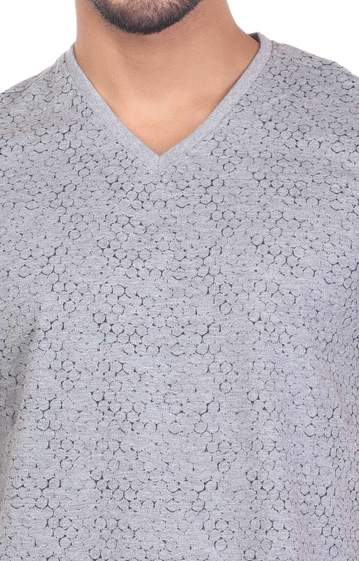 Turtle | Grey CREW KNITTED T - Shirt 2