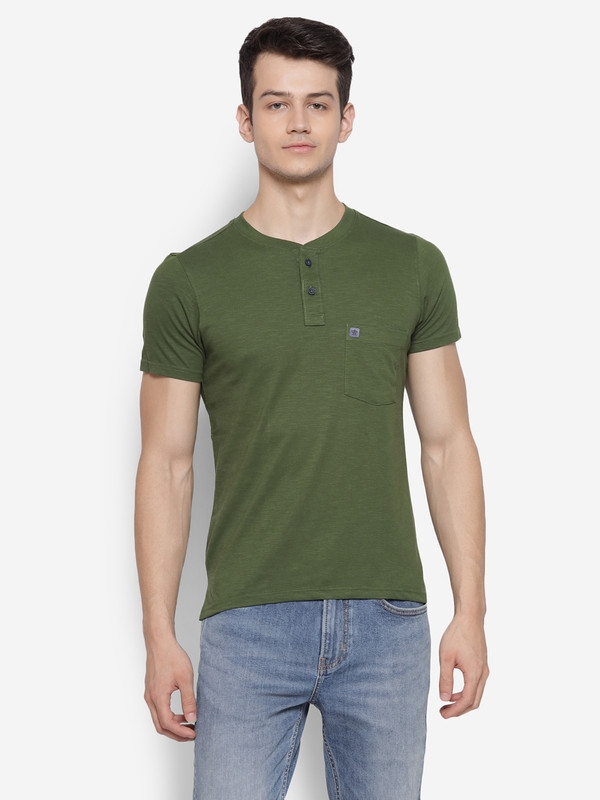 Turtle | Olive RELAXED WASH PLAINS Essential T - Shirt 0