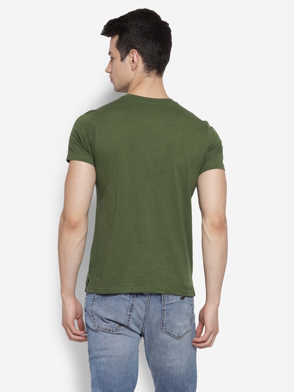 Turtle | Olive RELAXED WASH PLAINS Essential T - Shirt 1