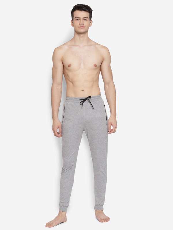Grey RELAXED WASH PLAINS Essential Lower Wear