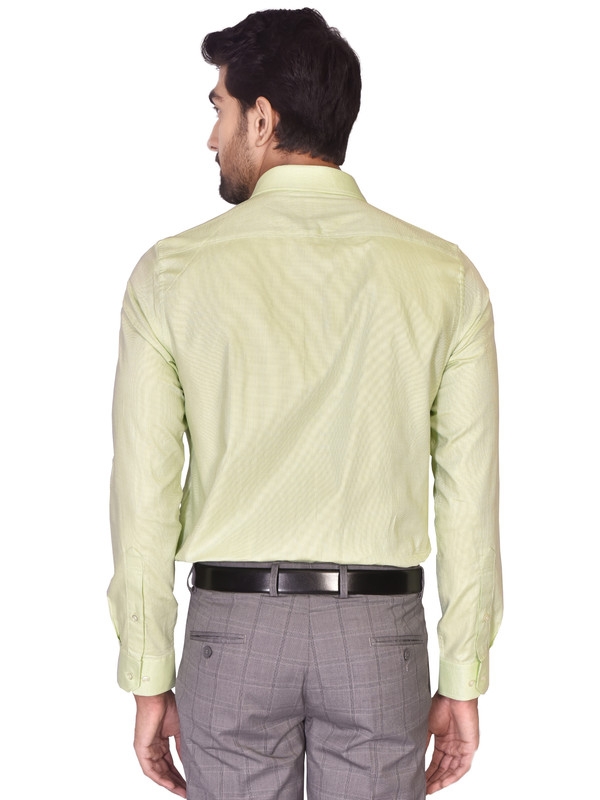 Turtle | Green Tailored Dobby/Structure Shirt 3
