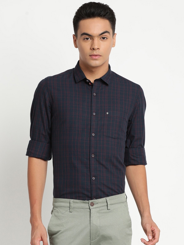 Turtle | Blue Casual Shirts 0