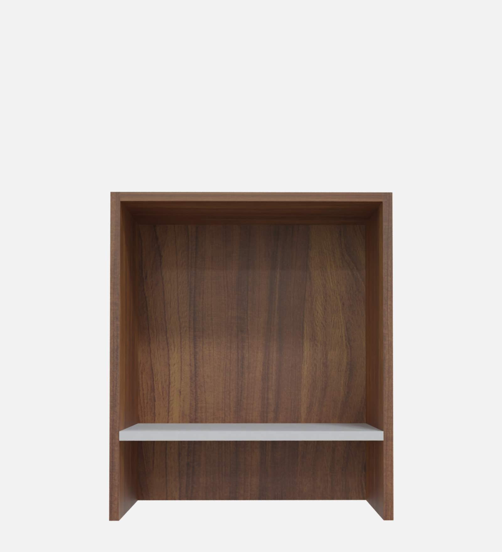 neudot Fessi Bed SideTable - Leon Teak & White