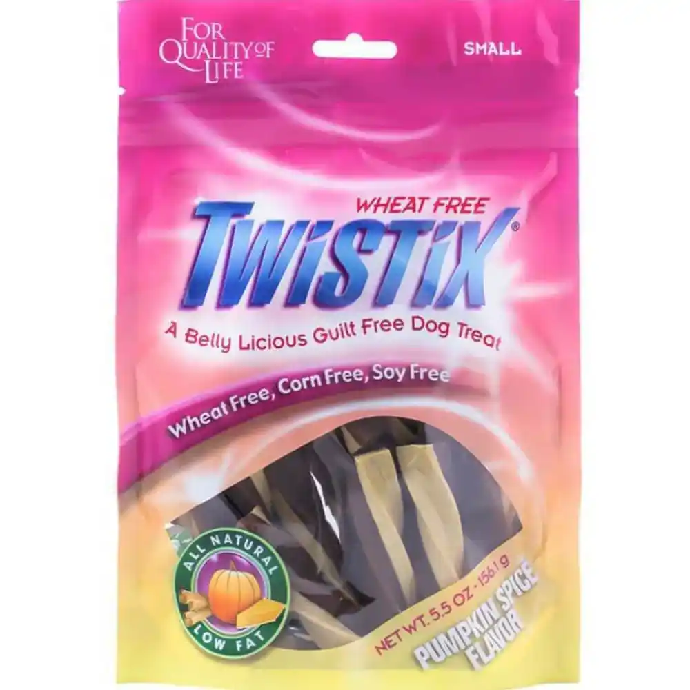 Twistix | Twistix Pumpkin Spice Flavor Dog Treat, 156g (Large)