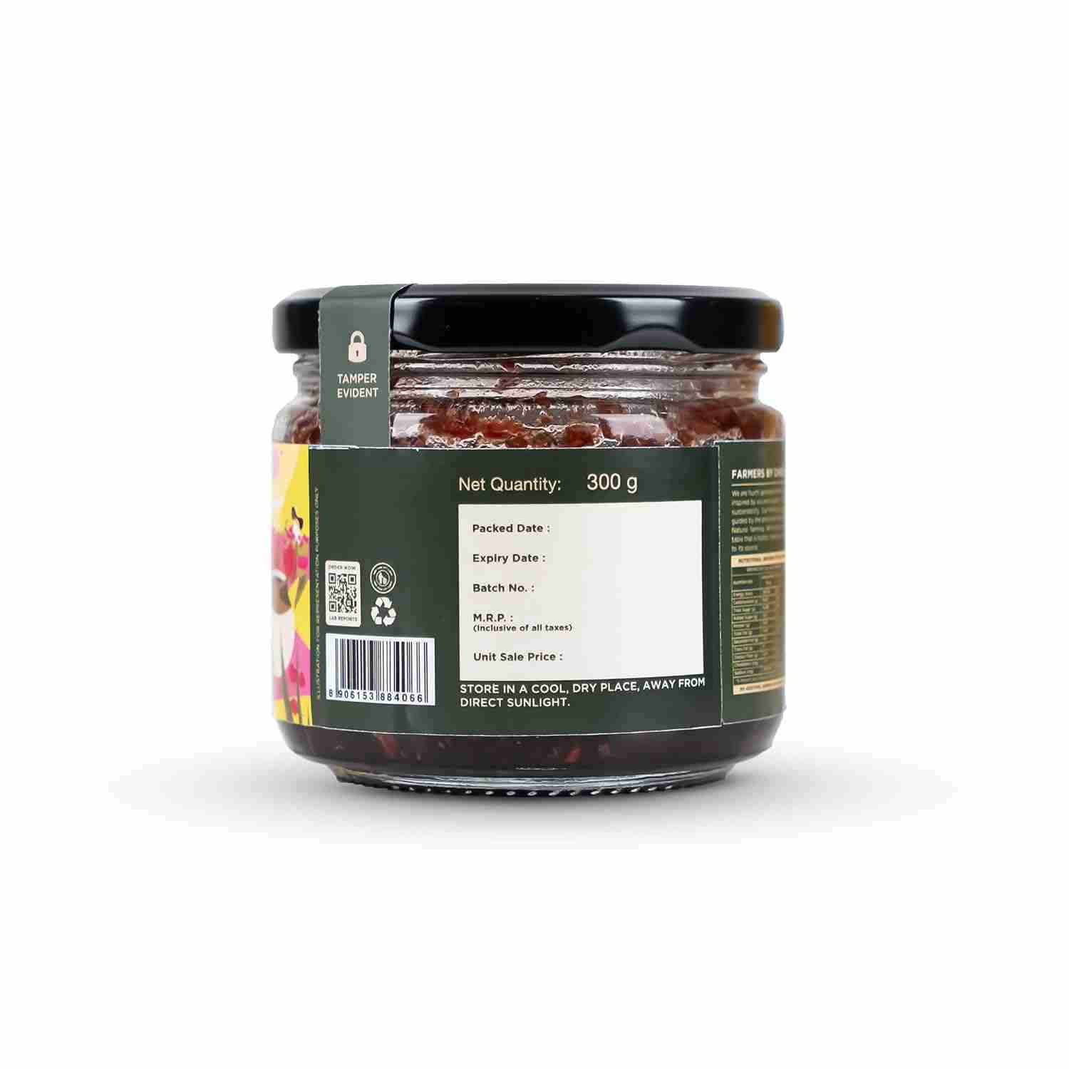 TBOF | Natural Gulkand | Rose Petal Jam Made Without Refined Sugar | 300 g