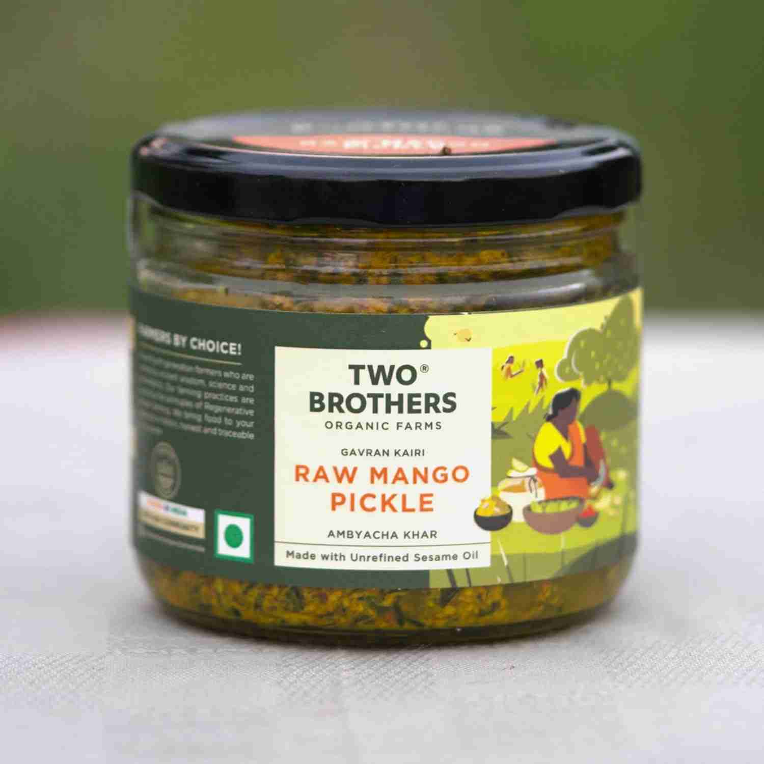 TBOF | Raw Mango Pickle | Homemade and Sundried Aam Ka Achar | Pickle Masala with No Preservatives | 300 g