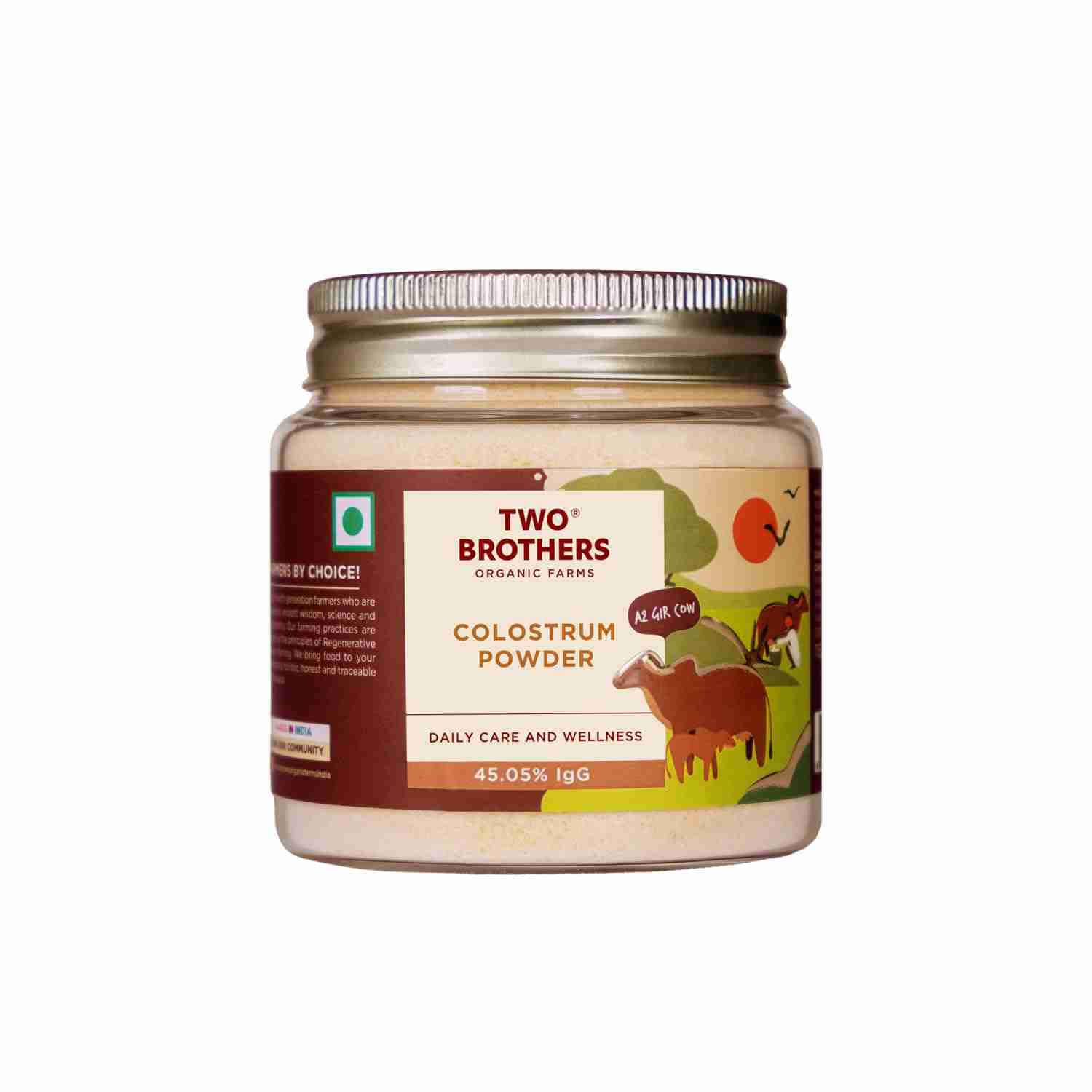 TBOF | Colostrum Powder | Desi Gir Cow Colostrum | Health Supplement for Supporting Immunity, Digestion, & Overall Health | 100 g