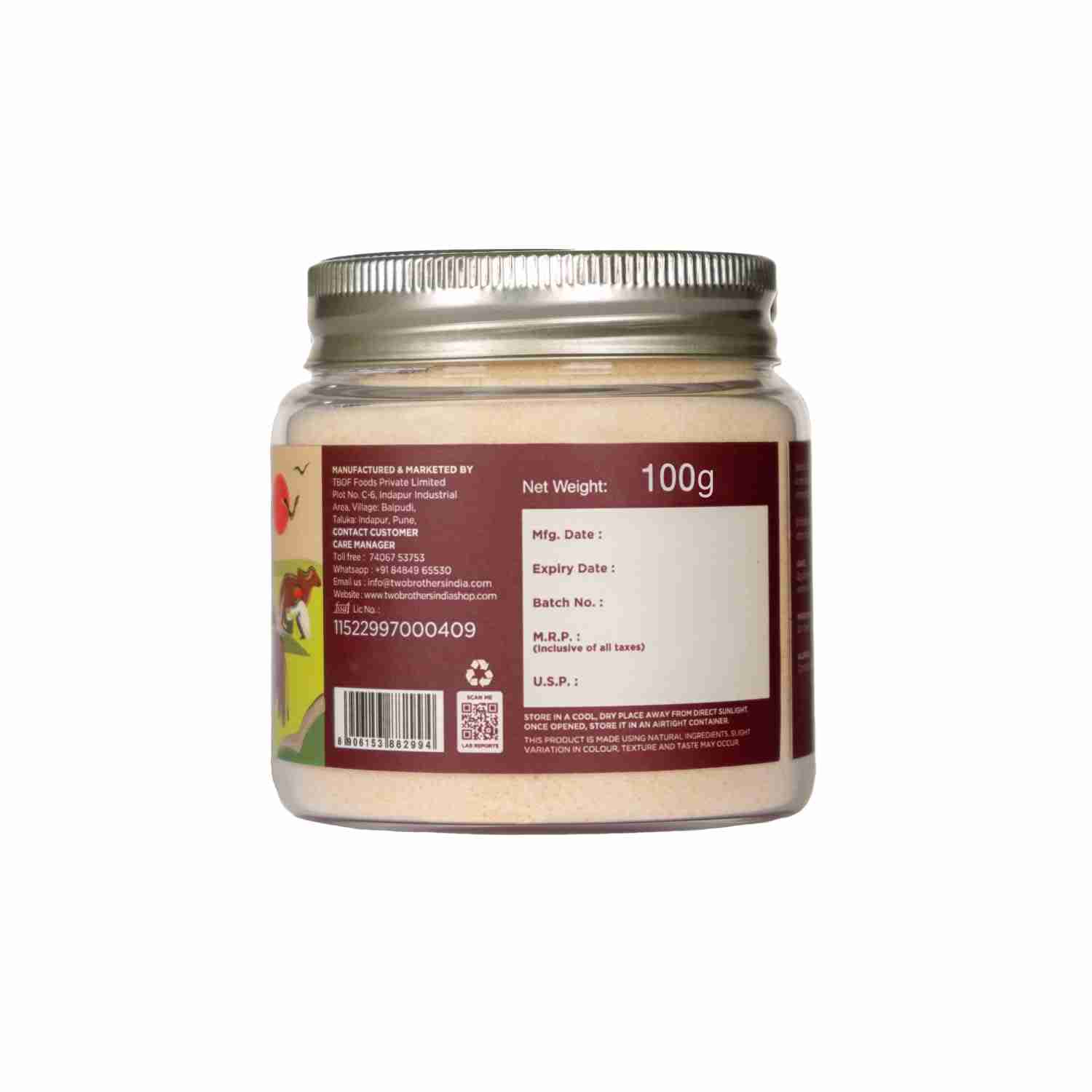 TBOF | Colostrum Powder | Desi Gir Cow Colostrum | Health Supplement for Supporting Immunity, Digestion, & Overall Health | 100 g