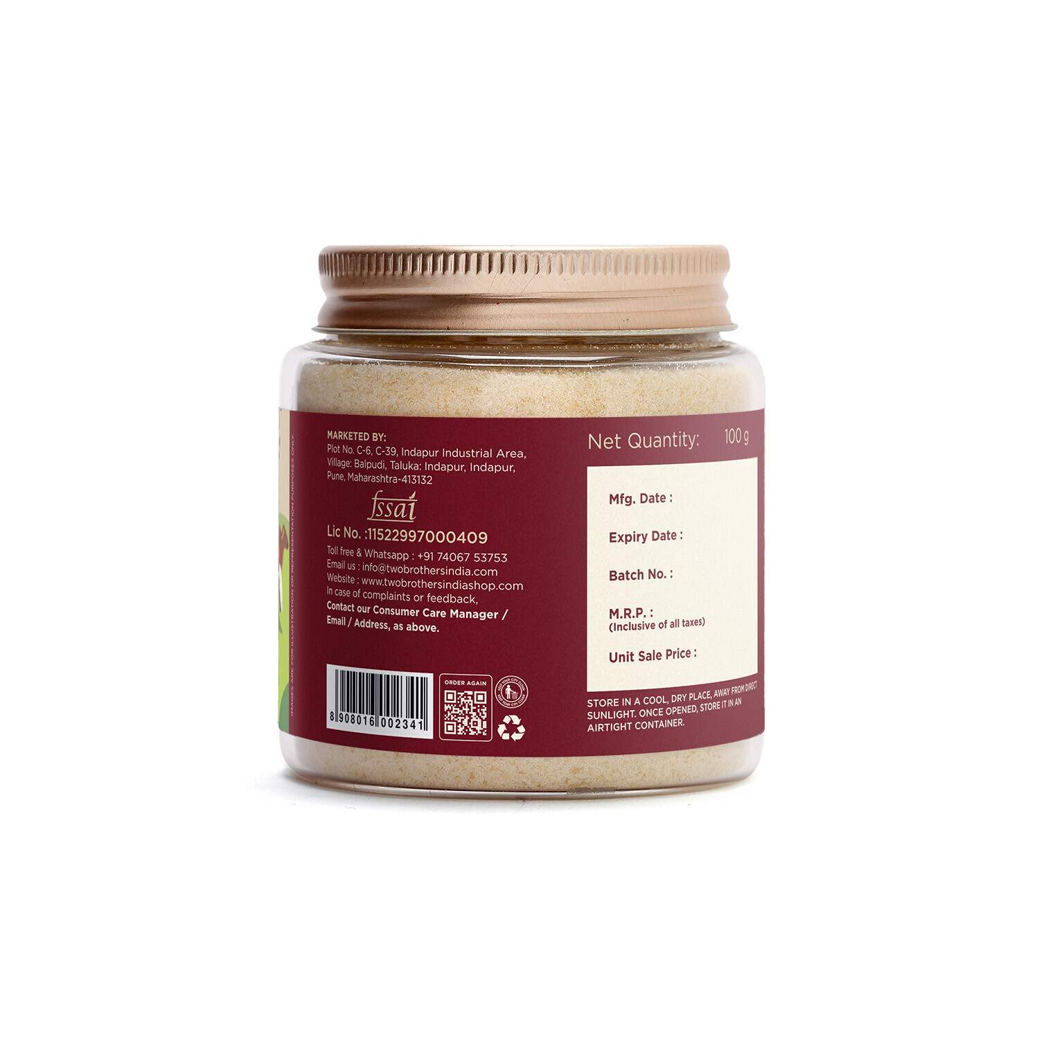 TBIF | Colostrum Powder | Desi Gir Cow Colostrum | Health Supplement for Supporting Immunity, Digestion, & Overall Health | 100 g