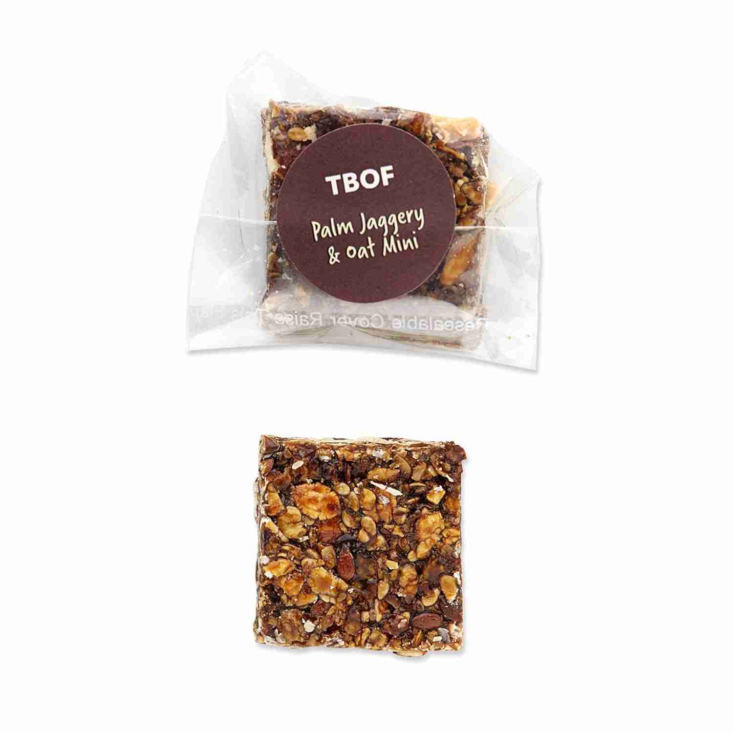 TBOF | All-in-One Assorted Mini Bars - 20 Healthy, Delicious Snacks | 4 Varieties: Spiced Imli Gur, Dates Almond Rajgira, Almond Oat Mishri & Palm Jaggery Oat | 200 g