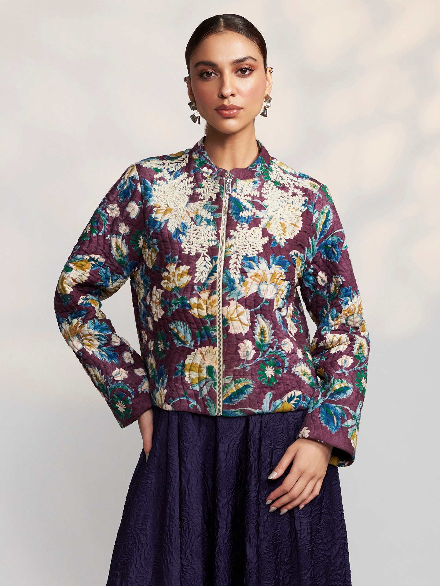 Burgundy Brigetta Jacket
