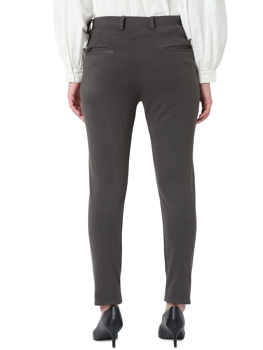 Solemio formaltrousersmenwesternwear  Buy Solemio Polyester Viscose Lycra  Formal Trouser For Men Online  Nykaa Fashion