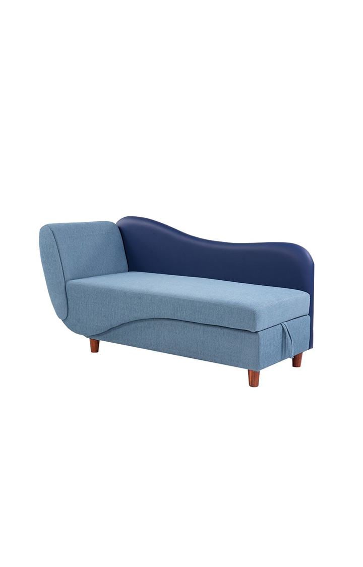 Viva Storage LHS Chaise Lounger Mirage Blue Colour