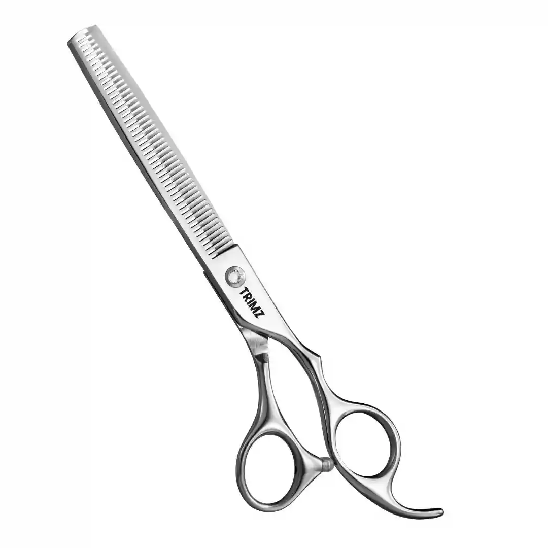 Trimz Scissors 7Inch Thinner Sparkling, Silver