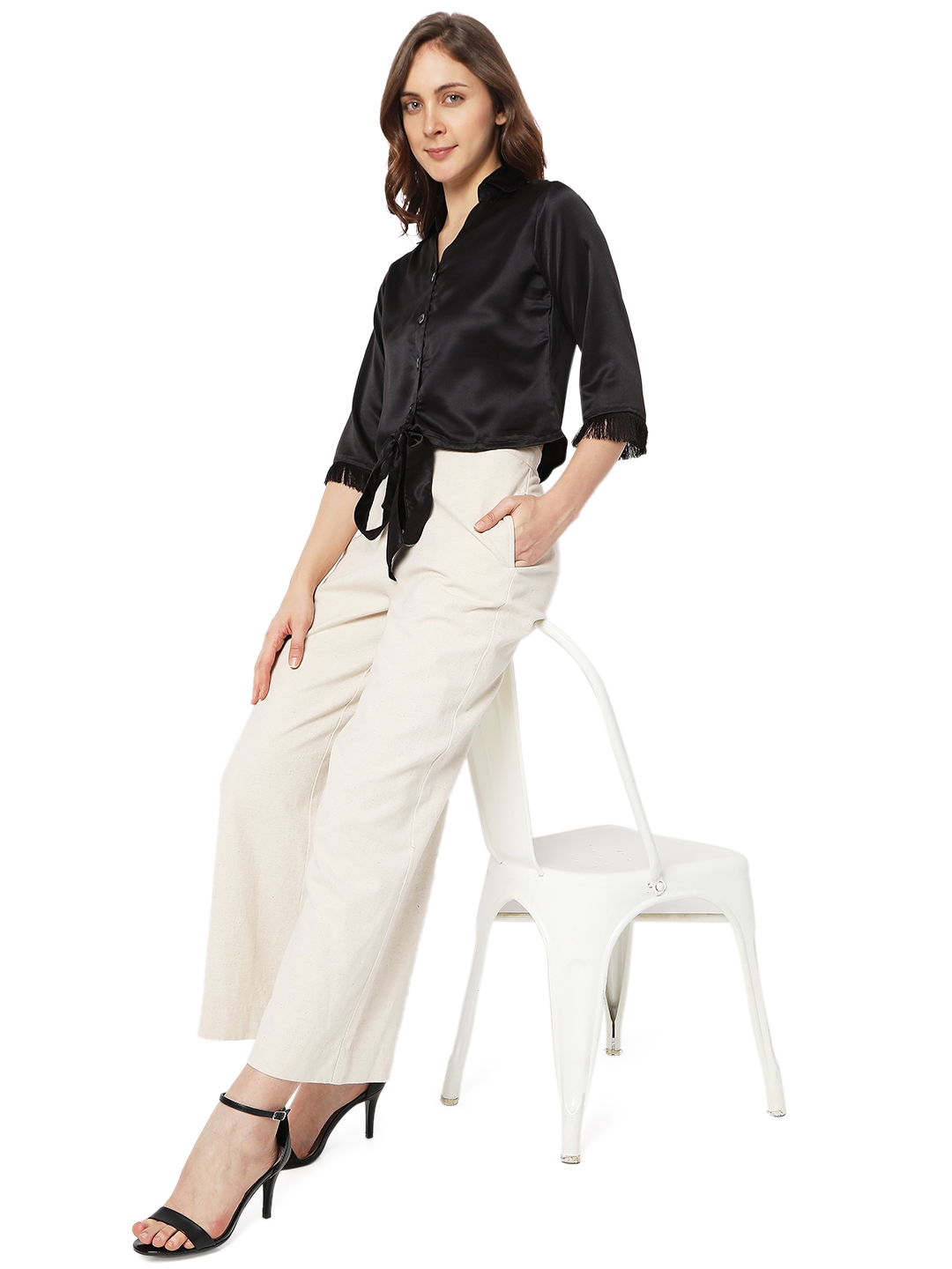 Corduroy Button Down Flare Pants  Nasty Gal