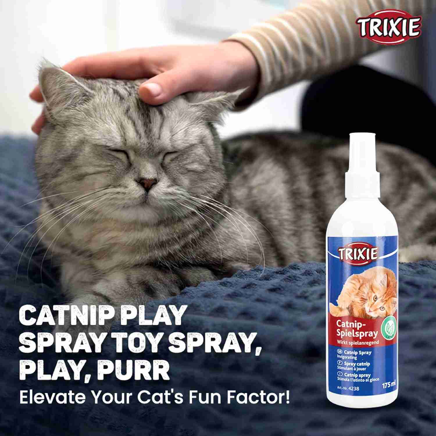 Trixie Catnip Play Spray for Cats, 175 ml