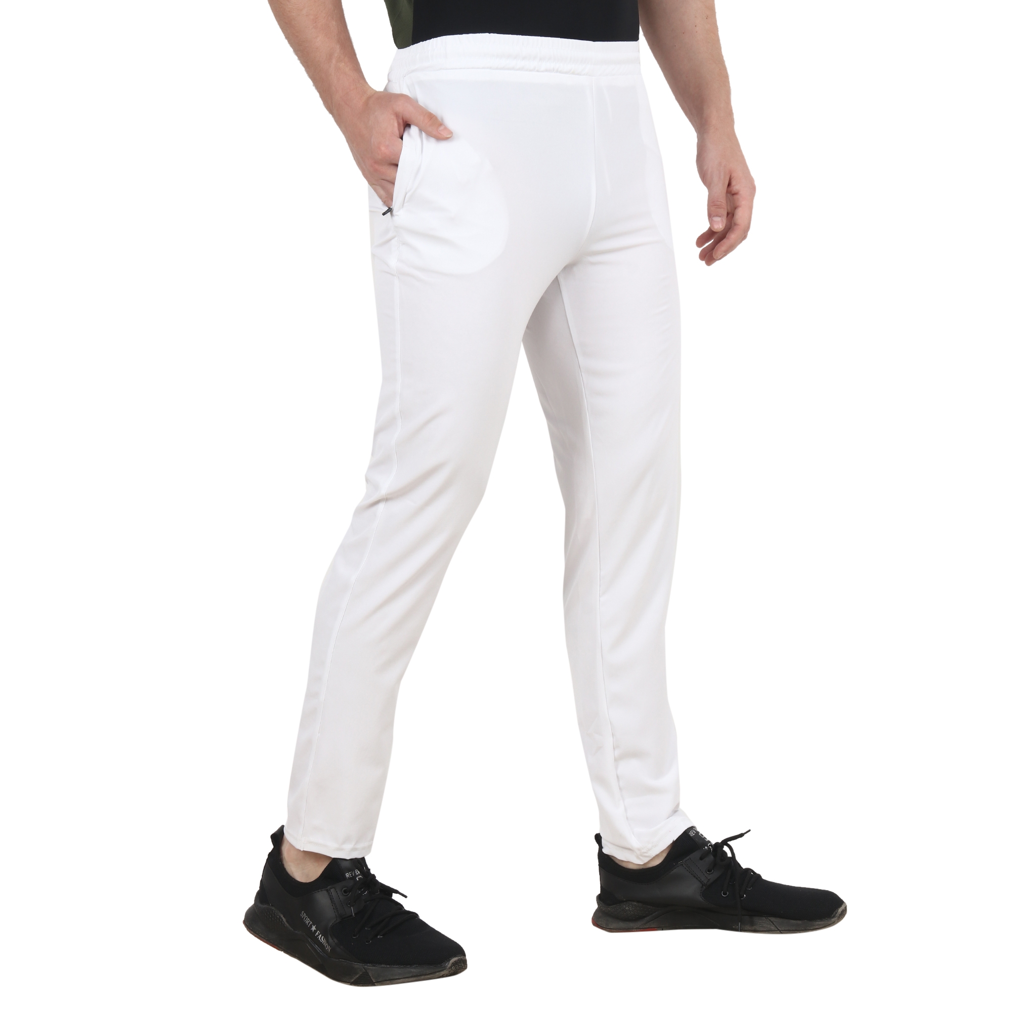 LACE IT™ | LACE IT White Trackpant for Men(10002) 3