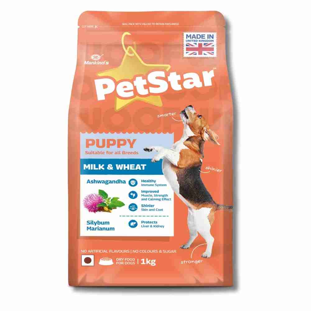 Petstar Puppy Milk and Wheat 1kg – (Best Before Mar’26)