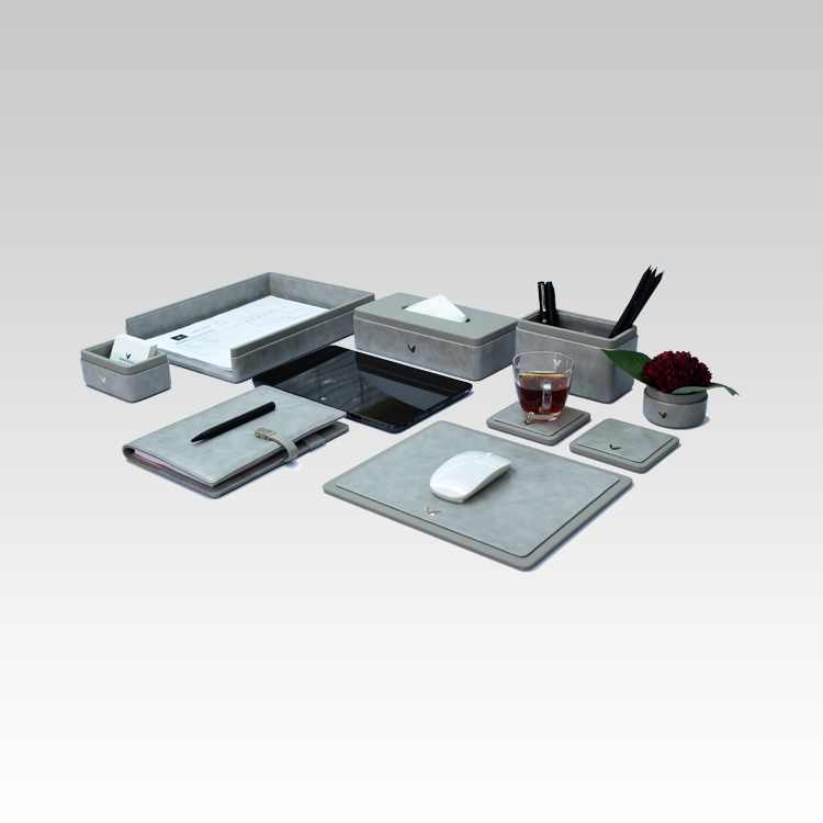 Desk Set | Light | SO8 | Moderno | Grey