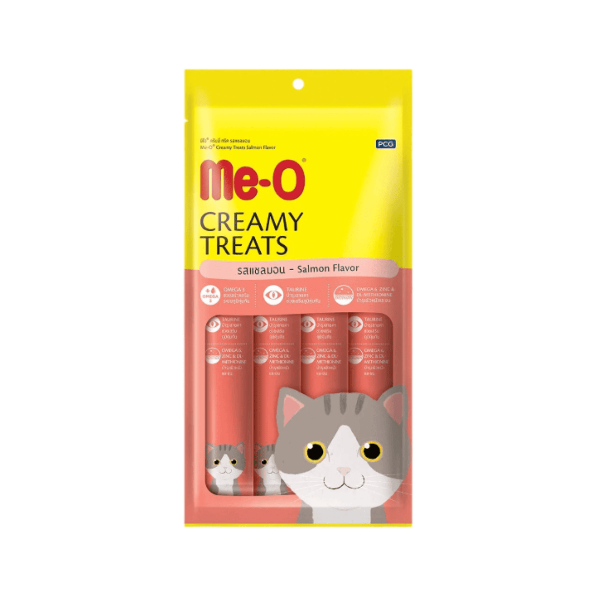 Me O Salmon Cat Creamy Treat